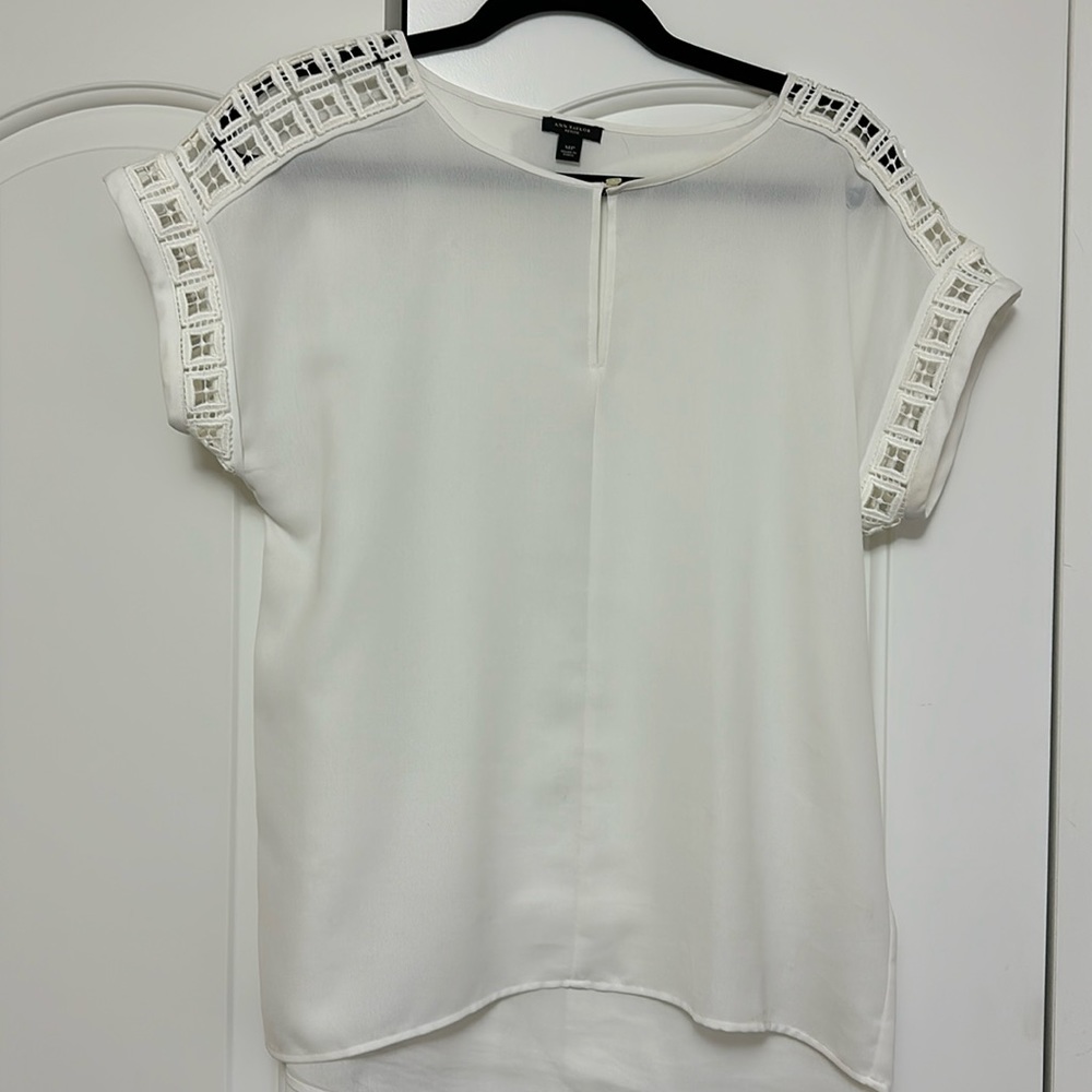 Ann Taylor Lace Blouse